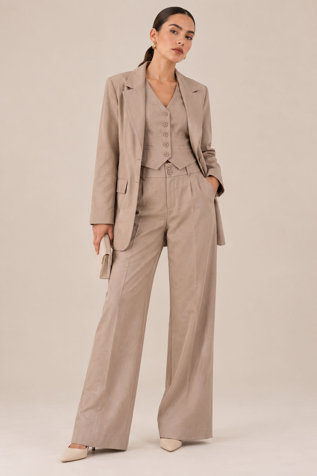 TRAJE MONACO BEIGE
