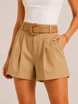 SHORT CAMEL MONACO