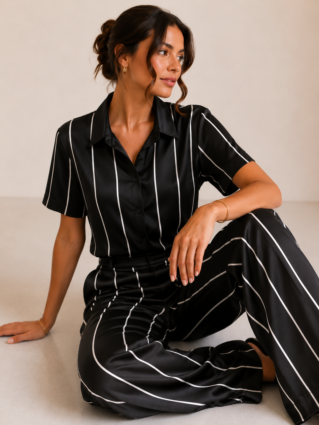 CONJUNTO MANHATTAN STRIPES