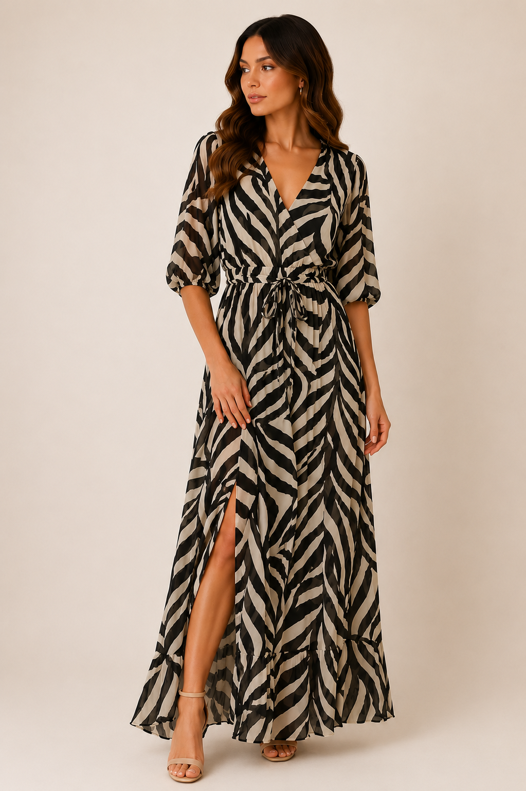 VESTIDO ZEBRA ÉLITE