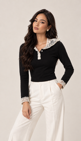 BLUSA NOIR LACE