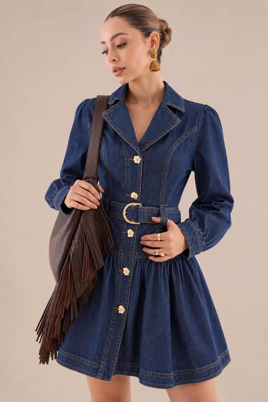 VESTIDO DENIM BELLA