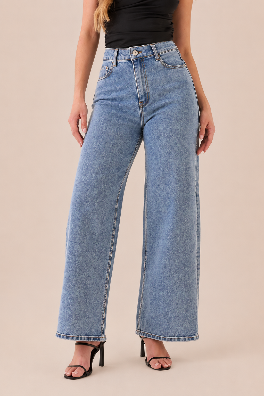 JEANS WIDE LEG CLÁSICO