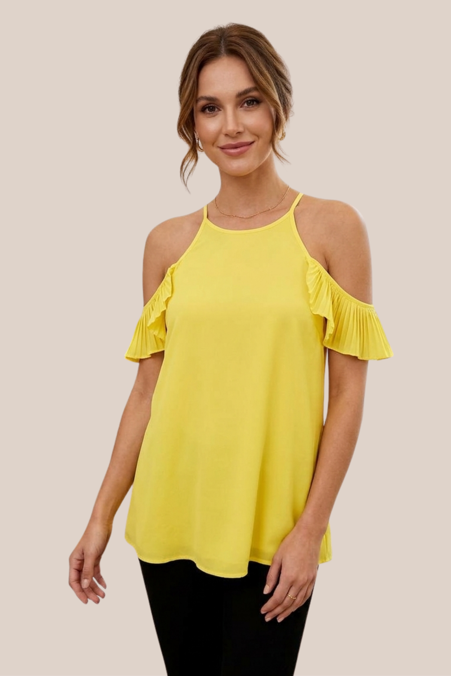 Blusa Tirantes Volantes