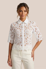 Blusa Fleur Encaje