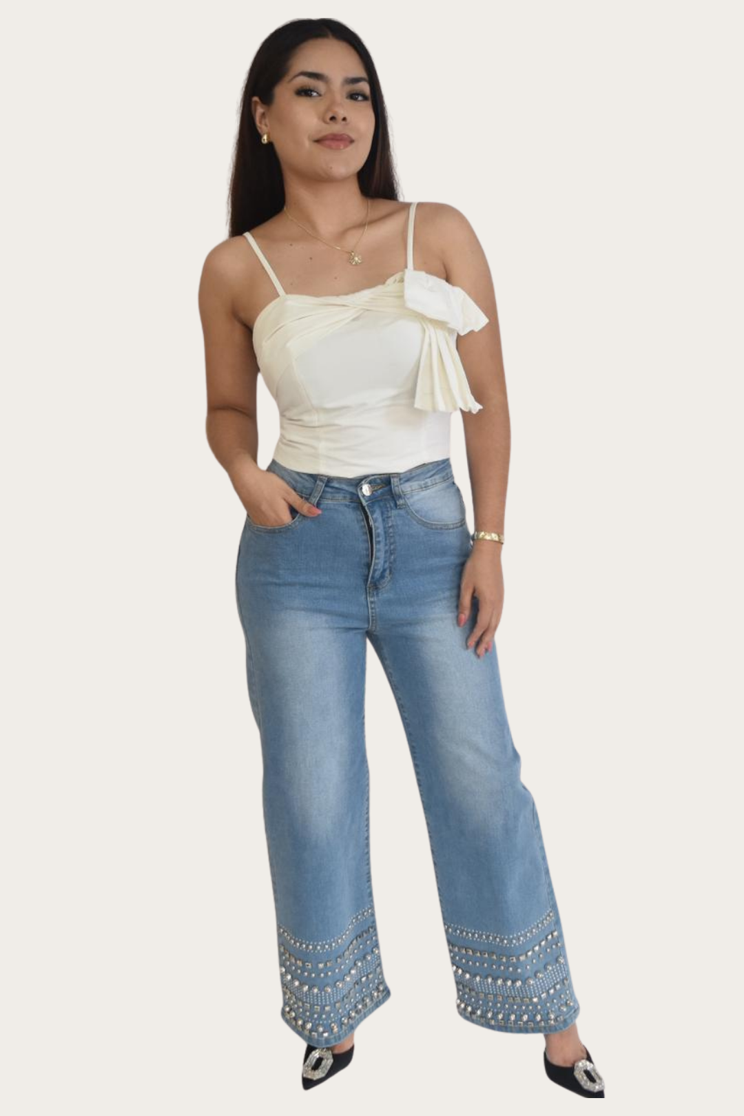 Blusa Tirantes y Detalles