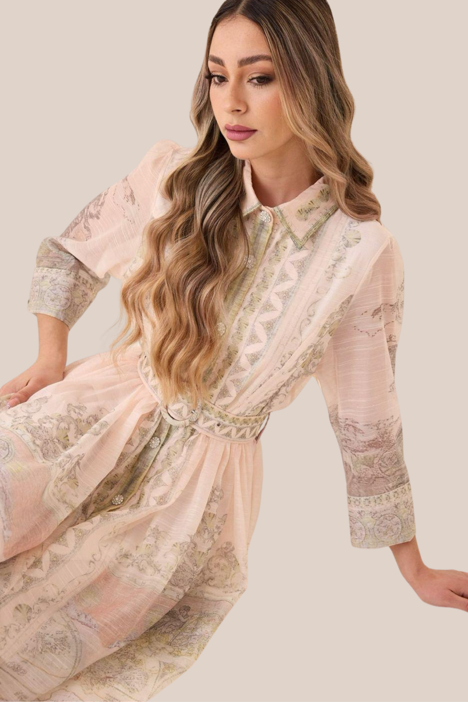 Vestido Odisea Eterea Verde