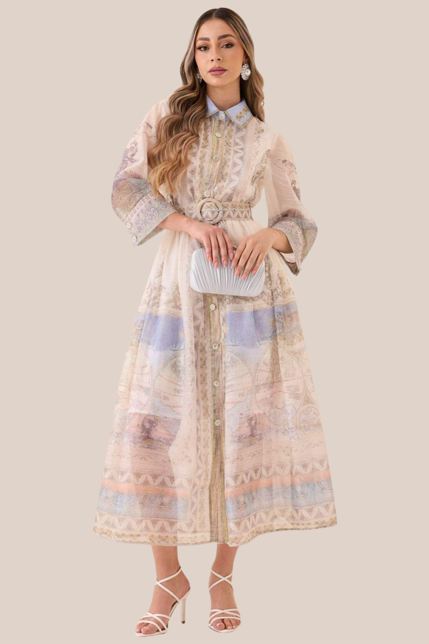 Vestido Odisea Eterea Azul