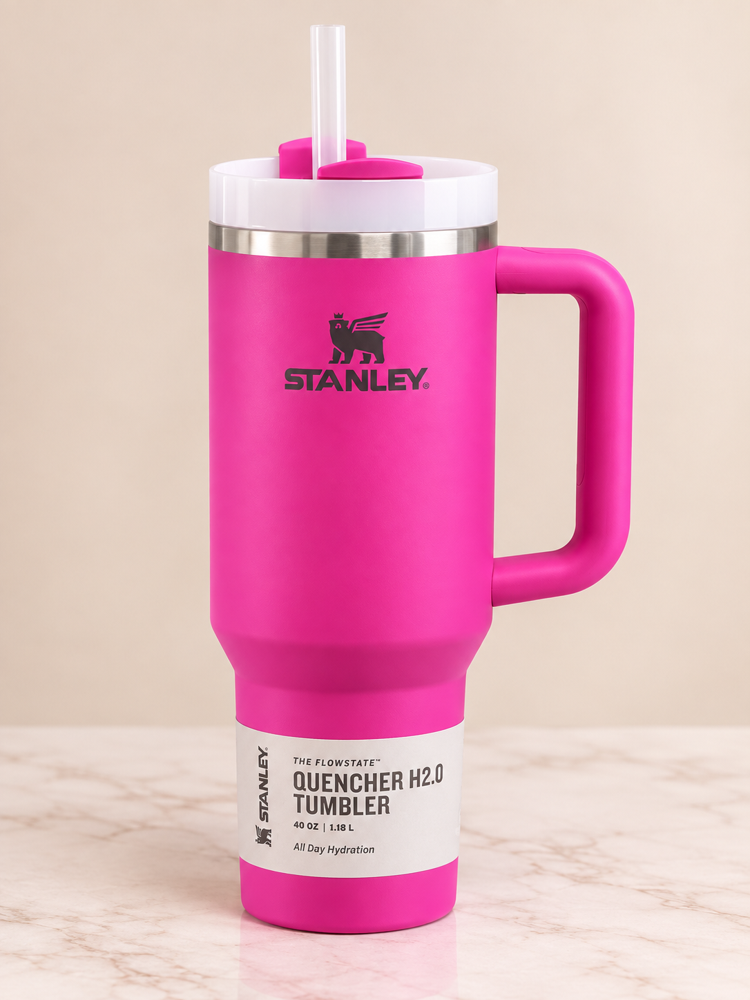 STANLEY QUENCHER H2.0 40 OZ ROSA