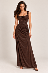 VESTIDO MOCHA GLAM