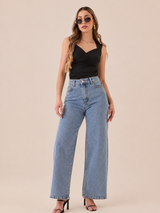 JEANS WIDE LEG CLÁSICO