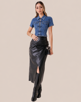 BLUSA DENIM ORIENTAL