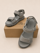 SANDALIAS COACH DEPORTIVAS GRIS