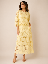 BUTTER BLOOM MIDI DRESS