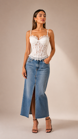CORSET IVORY GLOW