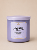 VELA AROMATICA LAVANDER BERGAMOT