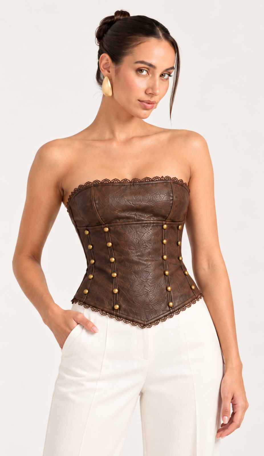 CORSET CAFÉ ÉPOQUE