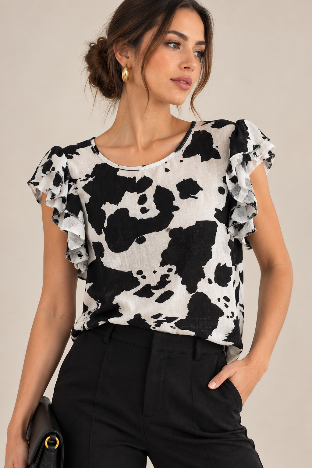BLUSA MONOCHROME CHIC