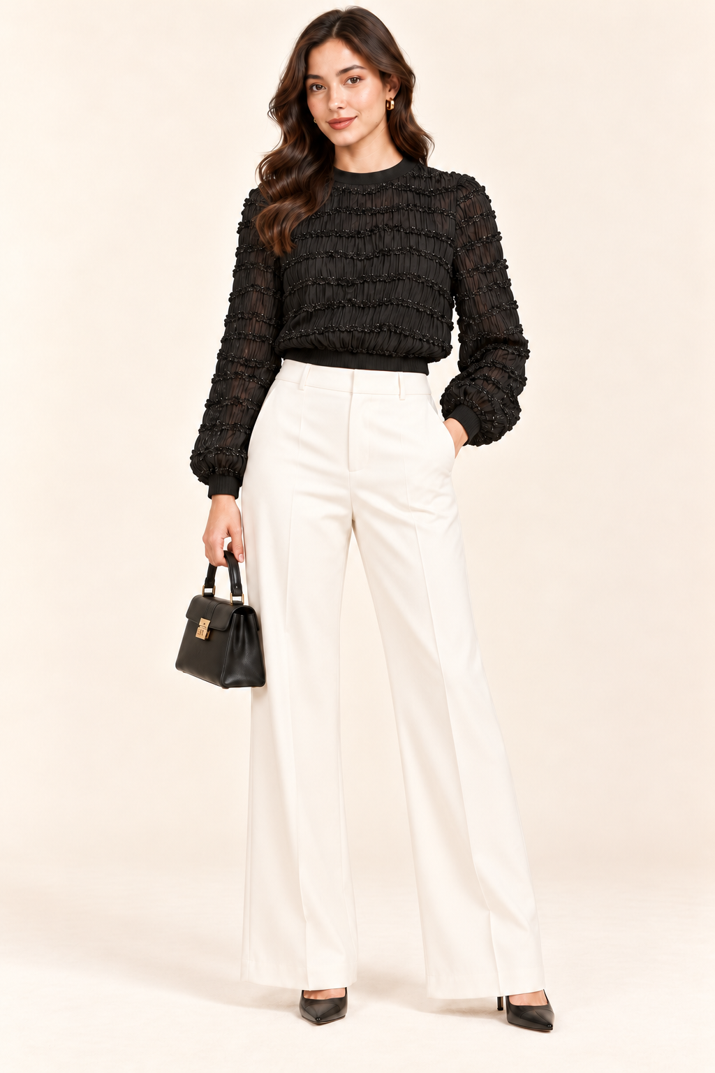 BLUSA ÉCLAT NOIR – NEGRO