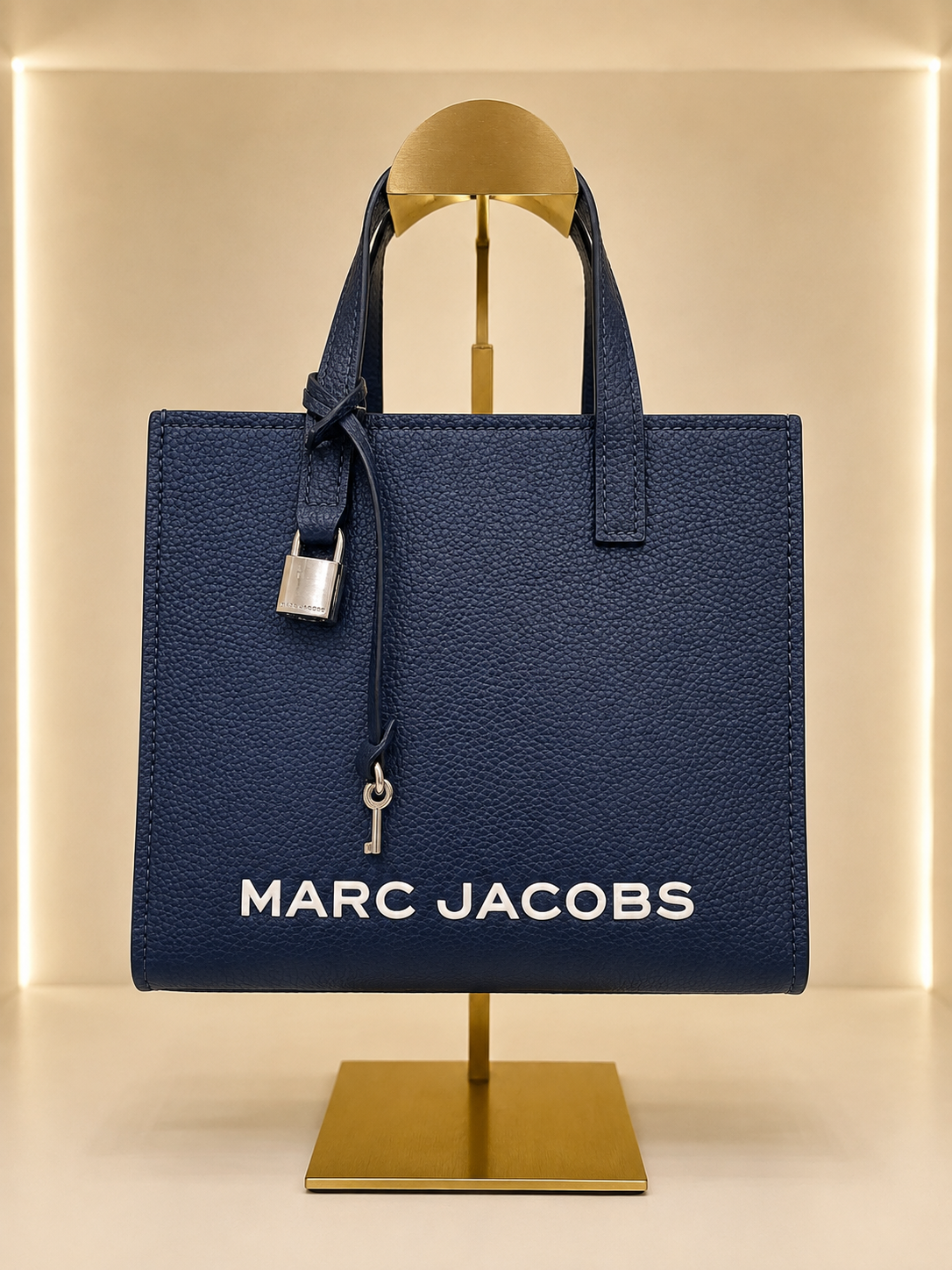 BOLSA MARC JACOBS TOTE AZUL MARINO
