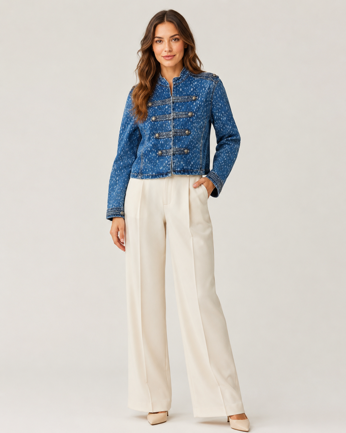 CHAQUETA NAPOLEÓN BAMBI AZUL