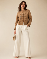 CHAQUETA  NAPOLEÓN BAMBI CARAMEL