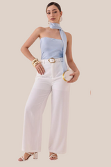 BLUSA SKY BLUE CON MASCADA