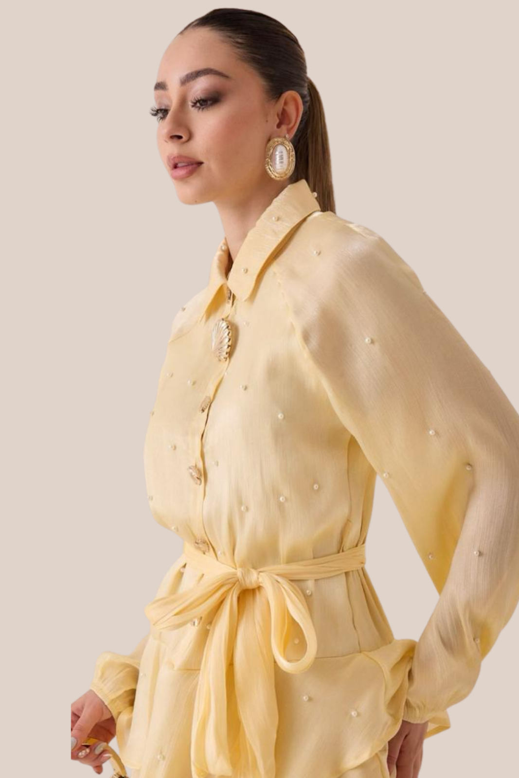 VESTIDO BUTTER PEARL