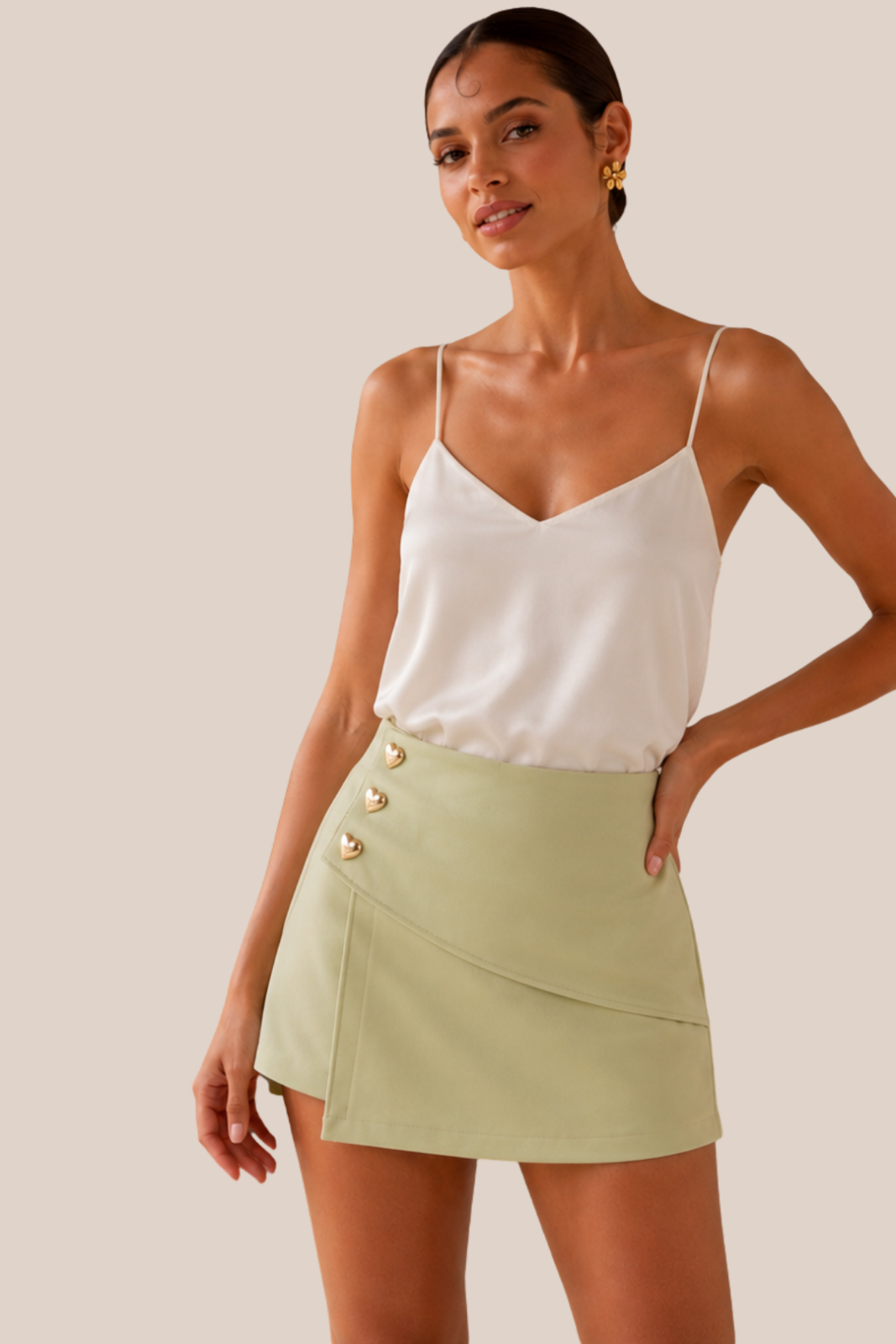 Short Mint Glow