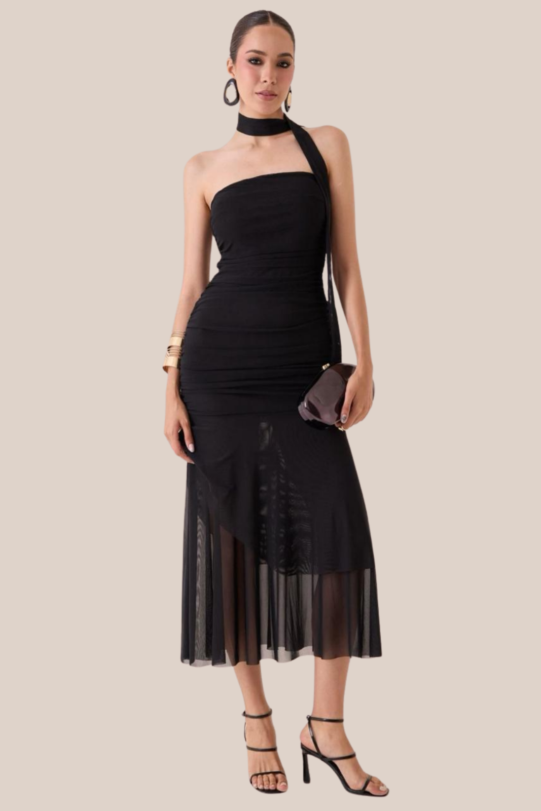 VESTIDO NOIR ALLURE