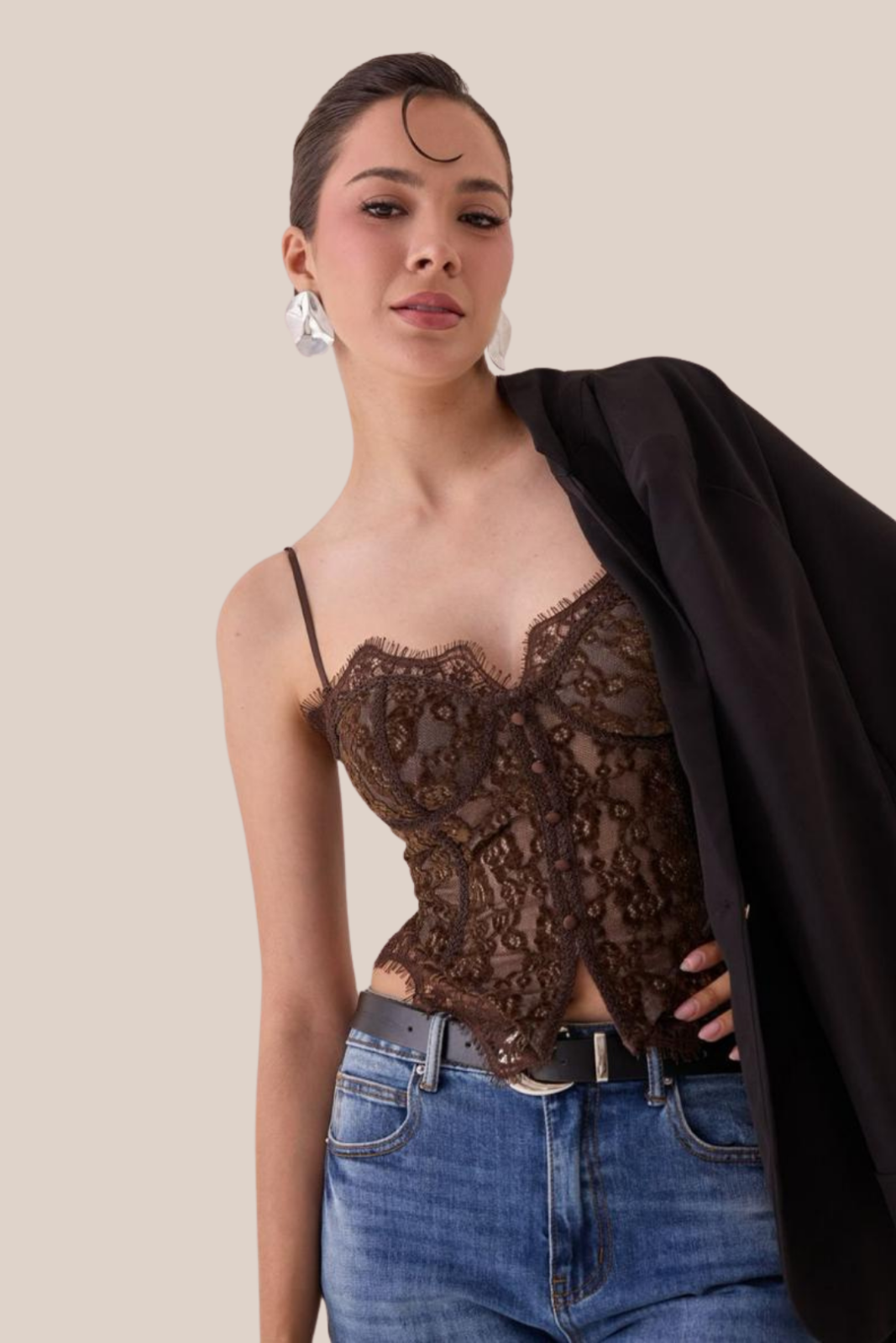 CORSET ENCAJE COUTURE