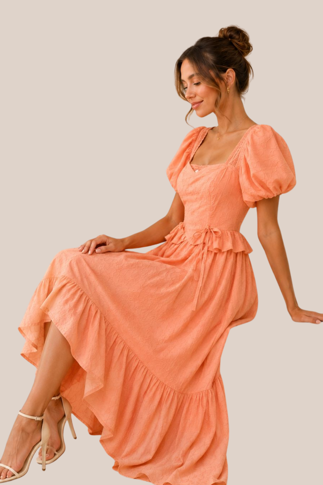Vestido Peach Blossom
