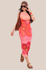 VESTIDO CORAL BLOSSOM