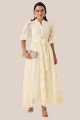VESTIDO BUTTER LACE ELEGANCE