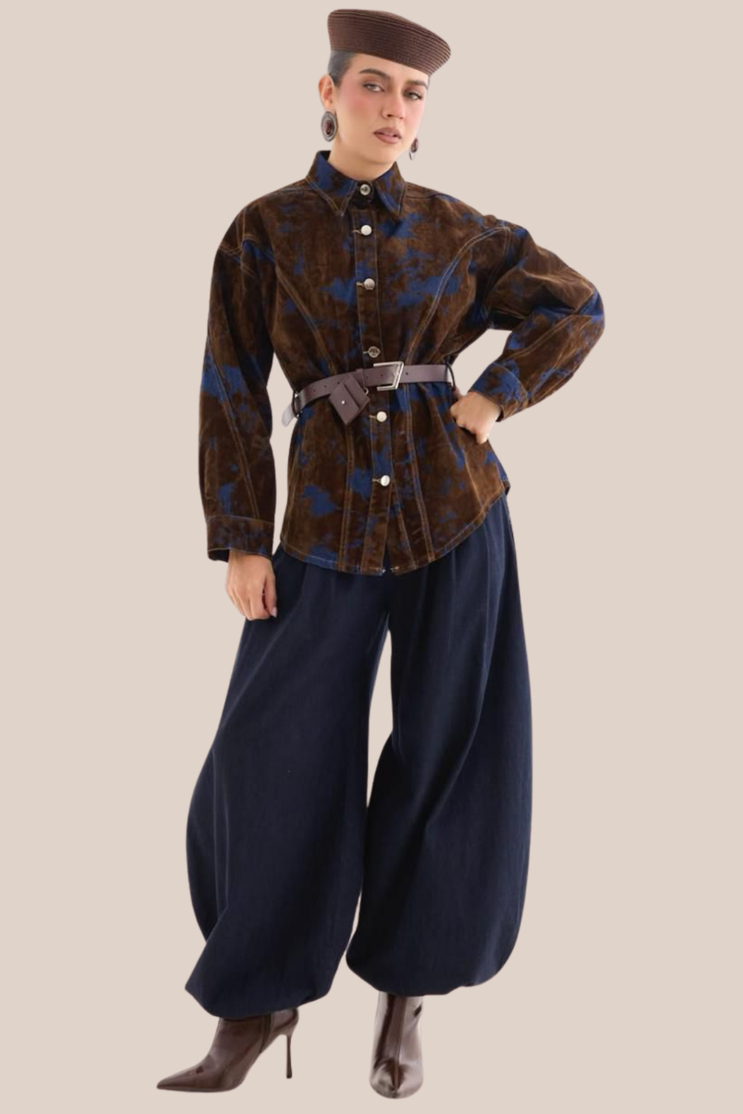 Chamarra Mocha Denim