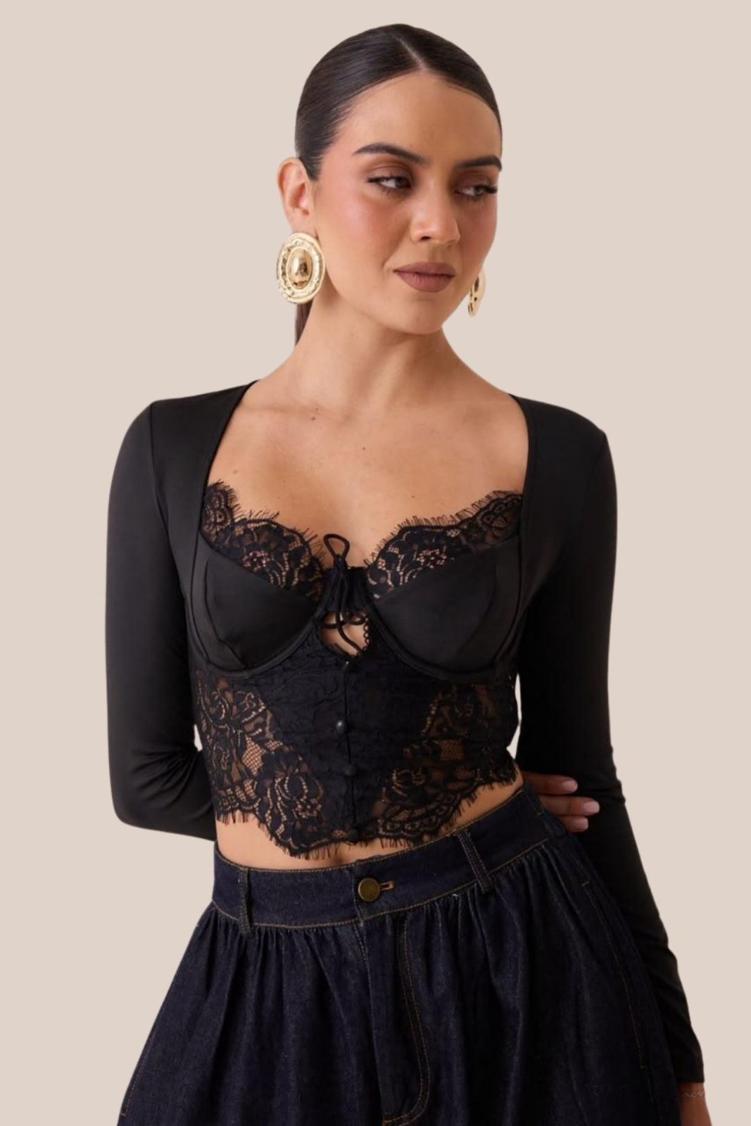 BLUSA LACE ÉLITE