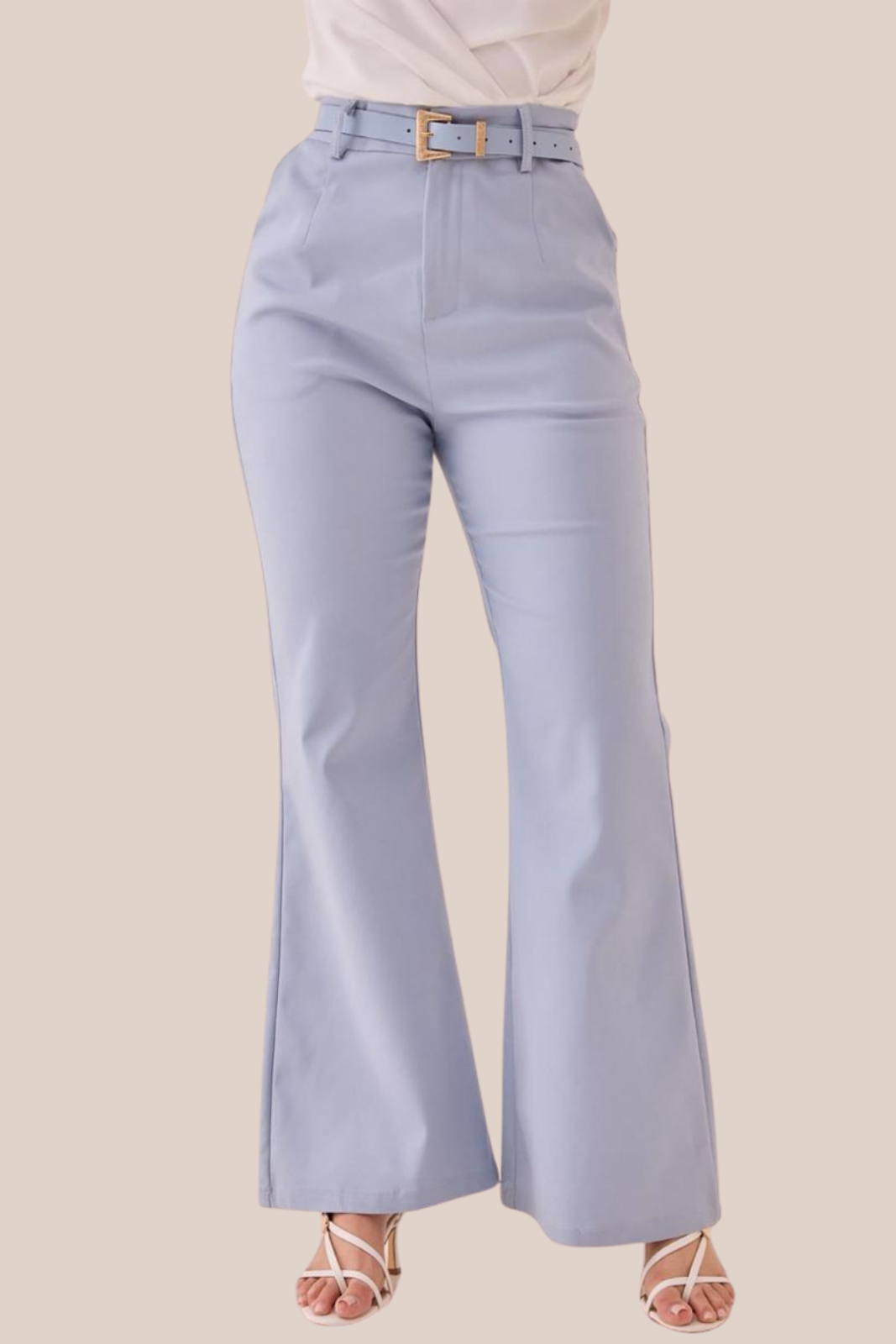 PANTALÓN PALAZZO AZUL CELESTE