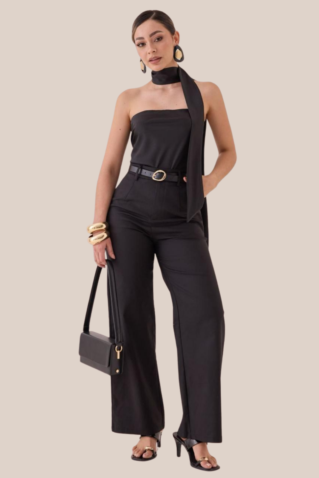SET NOIR ELEGANCE CON MASCADA