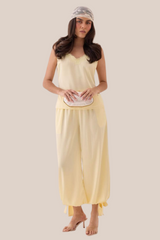 CONJUNTO AURORA SATINADO AMARILLO