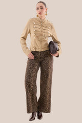 PANTALÓN ANIMAL PRINT CHOCOLATE
