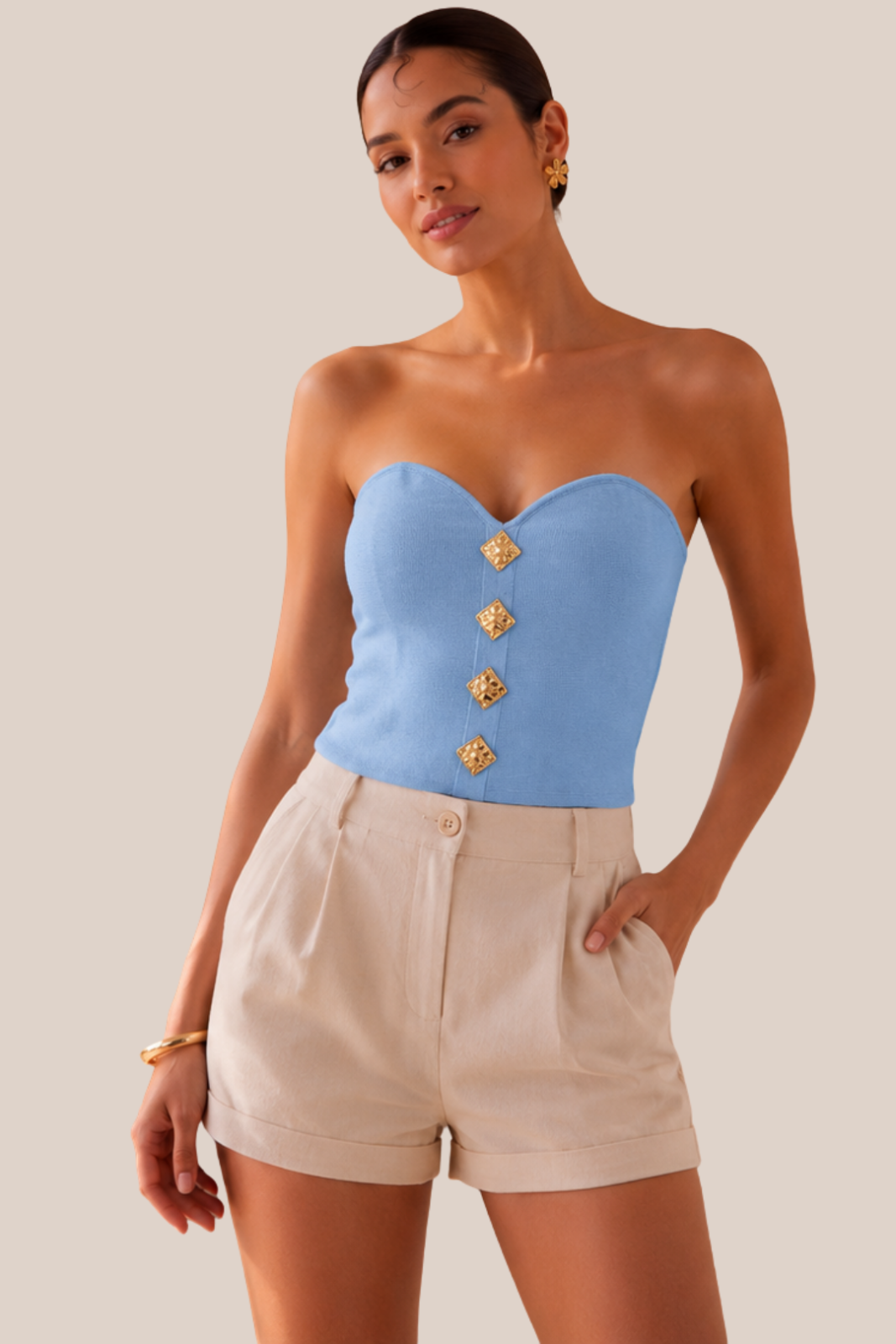 Top Celeste Chic
