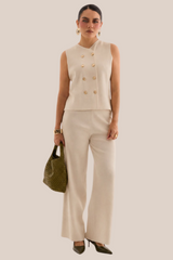 CONJUNTO SASTRERO MILÁN BEIGE