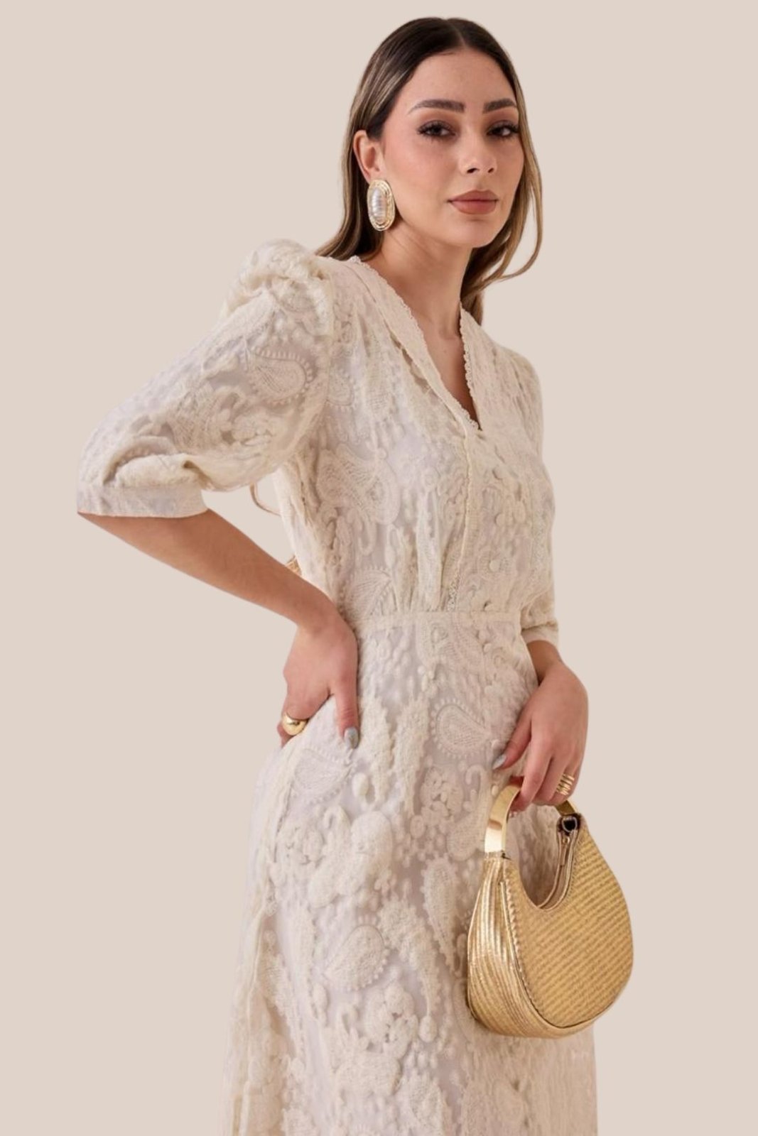 VESTIDO LACE ÉLÉGANCE