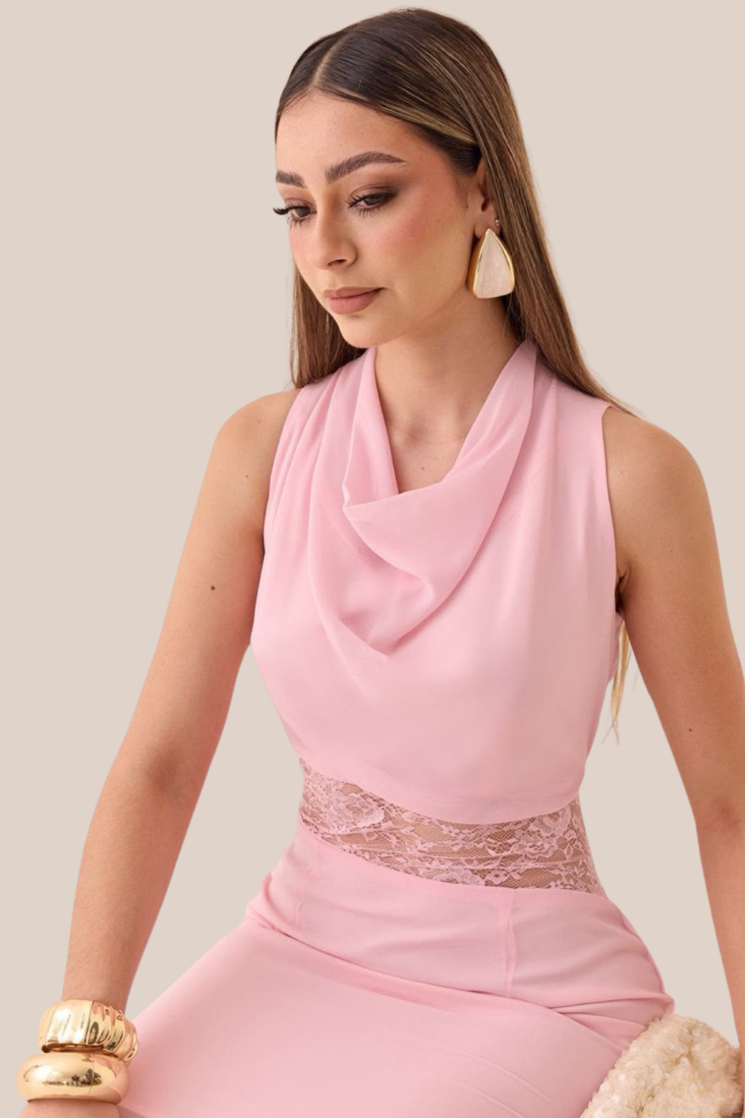 VESTIDO PINK VEIL