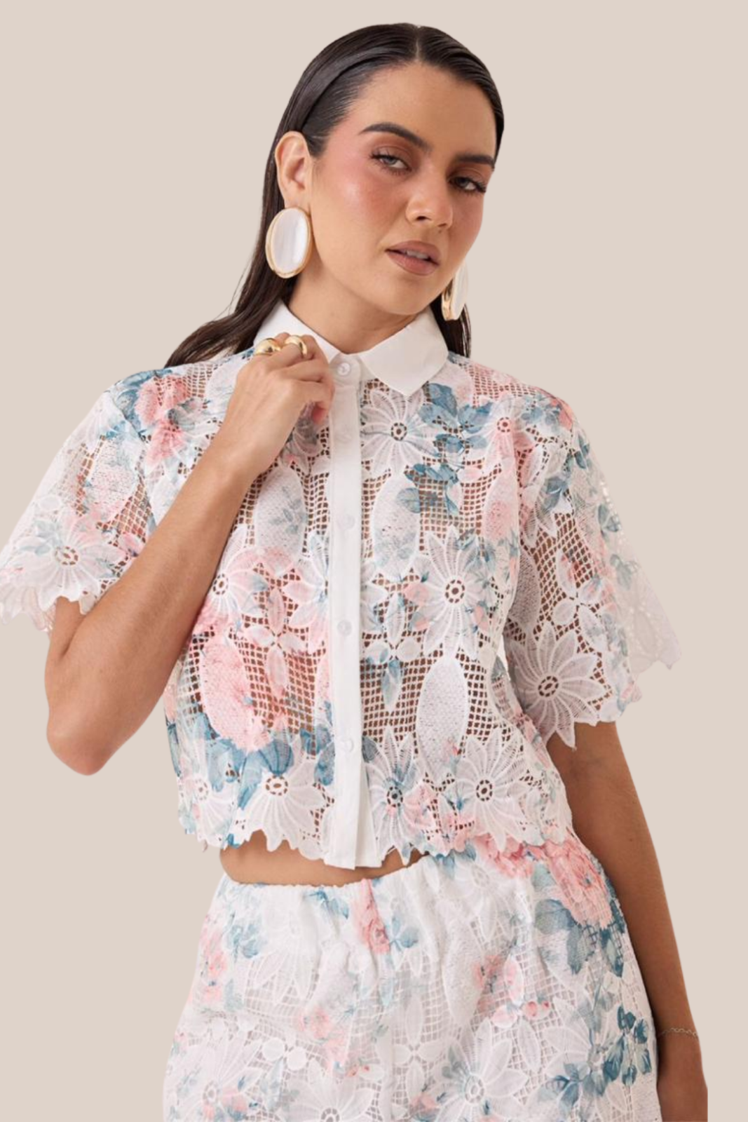 CONJUNTO BLUSH GARDEN