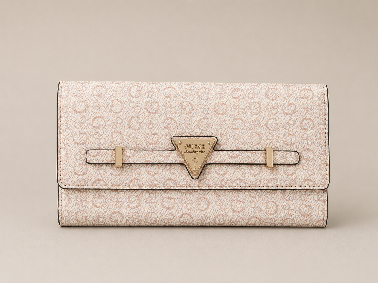 CARTERA GUESS MONOGRAMA BEIGE