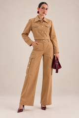 CONJUNTO SAFARI CAMEL