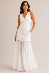 WHITE ELEGANCE FLOW SET