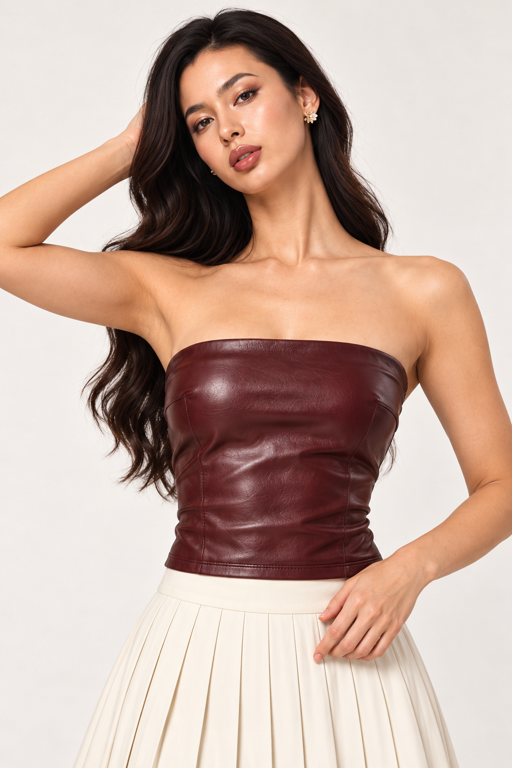 TOP VINO STRAPLESS BORDEAUX