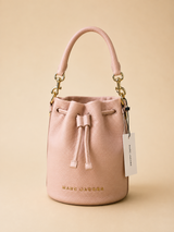 BOLSA MARC JACOBS TIPO BUCKET ROSA